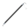 Barre de poitrail/recul de 57cm pour van 1.5 places avec séparation